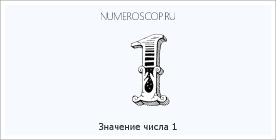 Расшифровка значения числа 01 по цифрам в нумерологии