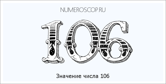 Расшифровка значения числа 0106 по цифрам в нумерологии