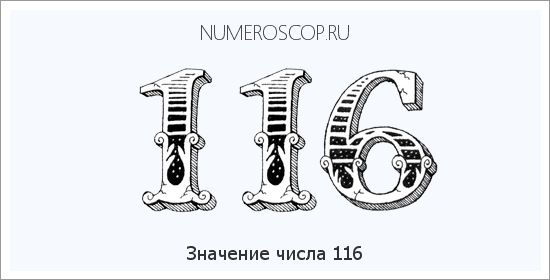 Расшифровка значения числа 0116 по цифрам в нумерологии