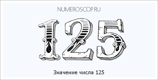 Расшифровка значения числа 0125 по цифрам в нумерологии