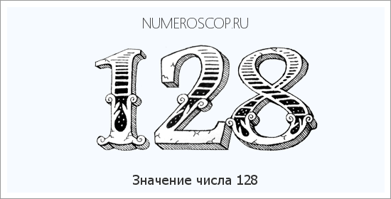 Расшифровка значения числа 0128 по цифрам в нумерологии
