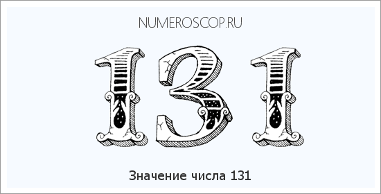 Расшифровка значения числа 0131 по цифрам в нумерологии