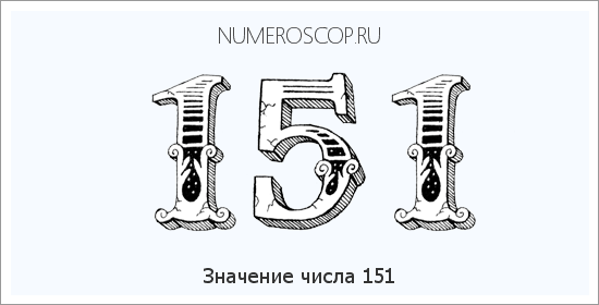 Расшифровка значения числа 0151 по цифрам в нумерологии