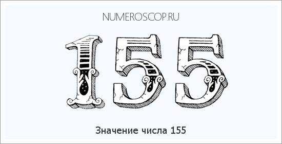 Расшифровка значения числа 0155 по цифрам в нумерологии