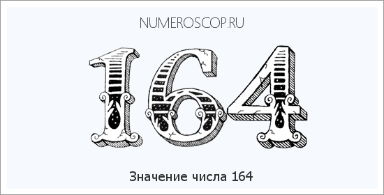 Расшифровка значения числа 0164 по цифрам в нумерологии