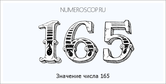 Расшифровка значения числа 0165 по цифрам в нумерологии