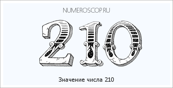 Расшифровка значения числа 0210 по цифрам в нумерологии