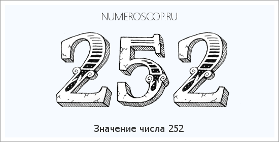 Расшифровка значения числа 0252 по цифрам в нумерологии