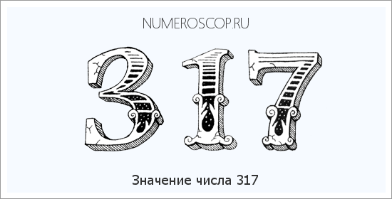 Расшифровка значения числа 0317 по цифрам в нумерологии