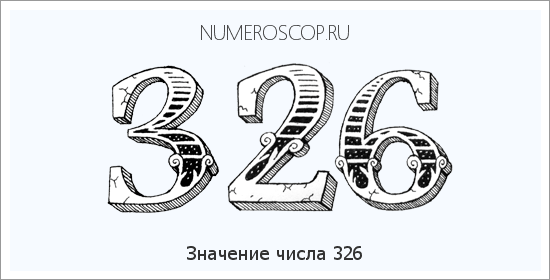 Расшифровка значения числа 0326 по цифрам в нумерологии