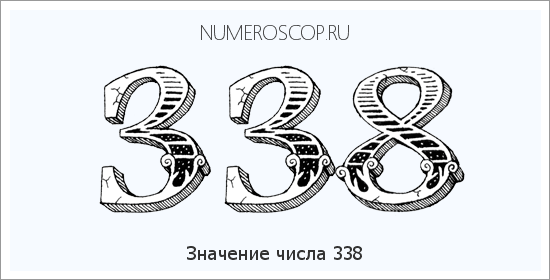 Расшифровка значения числа 0338 по цифрам в нумерологии