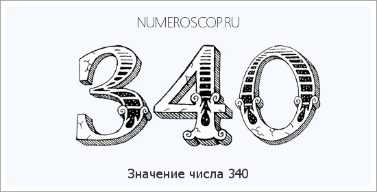 Расшифровка значения числа 0340 по цифрам в нумерологии