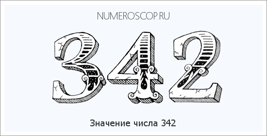 Расшифровка значения числа 0342 по цифрам в нумерологии