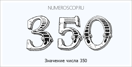 Расшифровка значения числа 0350 по цифрам в нумерологии