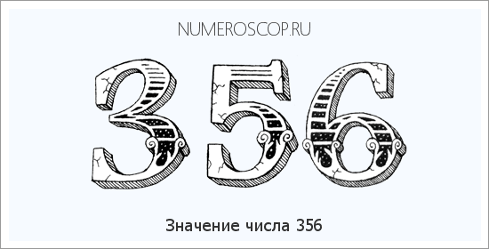 Расшифровка значения числа 0356 по цифрам в нумерологии