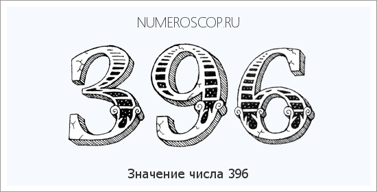 Расшифровка значения числа 0396 по цифрам в нумерологии
