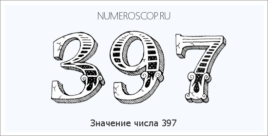 Расшифровка значения числа 0397 по цифрам в нумерологии