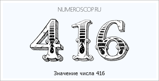Расшифровка значения числа 0416 по цифрам в нумерологии