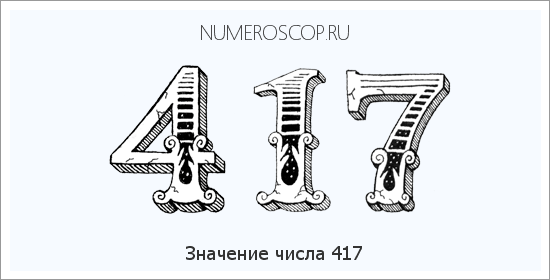 Расшифровка значения числа 0417 по цифрам в нумерологии
