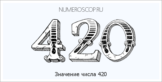 Расшифровка значения числа 0420 по цифрам в нумерологии