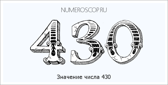 Расшифровка значения числа 0430 по цифрам в нумерологии