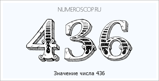 Расшифровка значения числа 0436 по цифрам в нумерологии