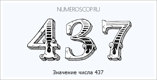Расшифровка значения числа 0437 по цифрам в нумерологии