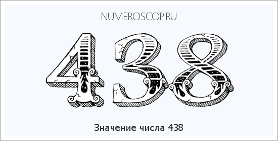 Расшифровка значения числа 0438 по цифрам в нумерологии