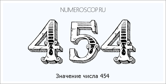 Расшифровка значения числа 0454 по цифрам в нумерологии