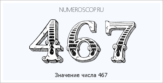 Расшифровка значения числа 0467 по цифрам в нумерологии