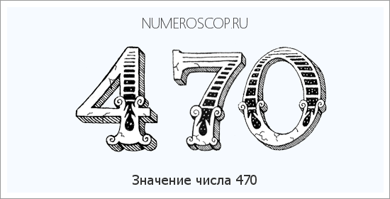 Расшифровка значения числа 0470 по цифрам в нумерологии