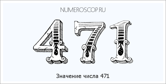 Расшифровка значения числа 0471 по цифрам в нумерологии