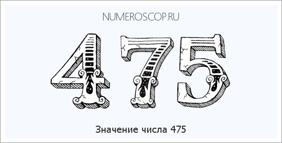 Расшифровка значения числа 0475 по цифрам в нумерологии