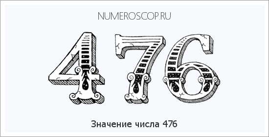 Расшифровка значения числа 0476 по цифрам в нумерологии