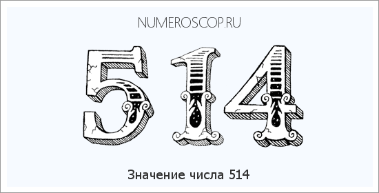 Значение числа 0514 Расшифровка значения числа 0514 по цифрам в нумерологии