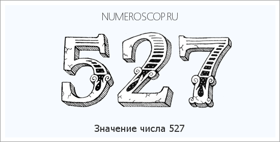 Значение числа 0527 Расшифровка значения числа 0527 по цифрам в нумерологии