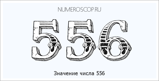 Расшифровка значения числа 0556 по цифрам в нумерологии
