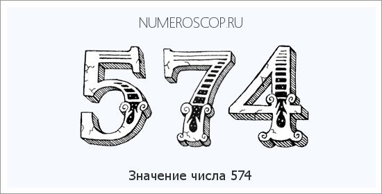 Расшифровка значения числа 0574 по цифрам в нумерологии
