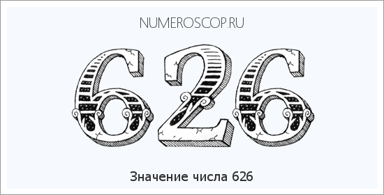 Расшифровка значения числа 0626 по цифрам в нумерологии