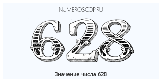 Значение числа 0628 Расшифровка значения числа 0628 по цифрам в нумерологии