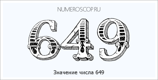 Расшифровка значения числа 0649 по цифрам в нумерологии