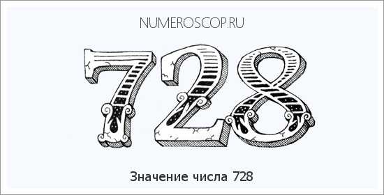 Расшифровка значения числа 0728 по цифрам в нумерологии