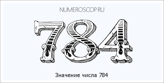 Расшифровка значения числа 0784 по цифрам в нумерологии