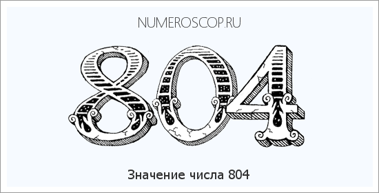 Расшифровка значения числа 0804 по цифрам в нумерологии