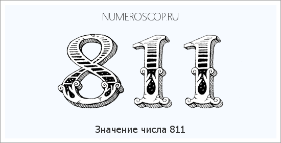 Значение числа 0811 Расшифровка значения числа 0811 по цифрам в нумерологии