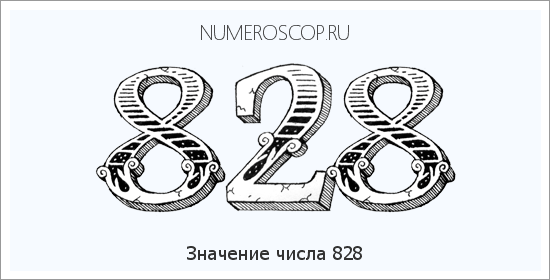 Значение числа 0828 Расшифровка значения числа 0828 по цифрам в нумерологии
