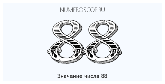 Расшифровка значения числа 088 по цифрам в нумерологии