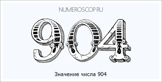 Расшифровка значения числа 0904 по цифрам в нумерологии
