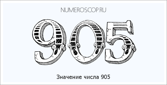 Расшифровка значения числа 0905 по цифрам в нумерологии
