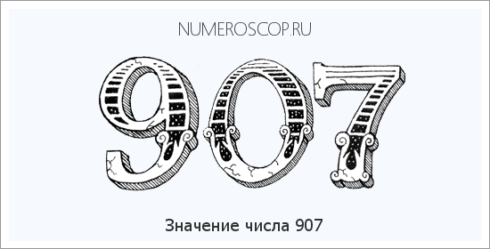 Расшифровка значения числа 0907 по цифрам в нумерологии